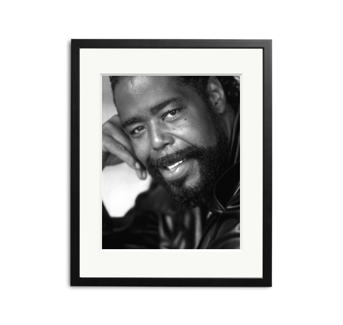 Happy Birthday to Barry White, photographed in 2002 by Kevin Cummins.  