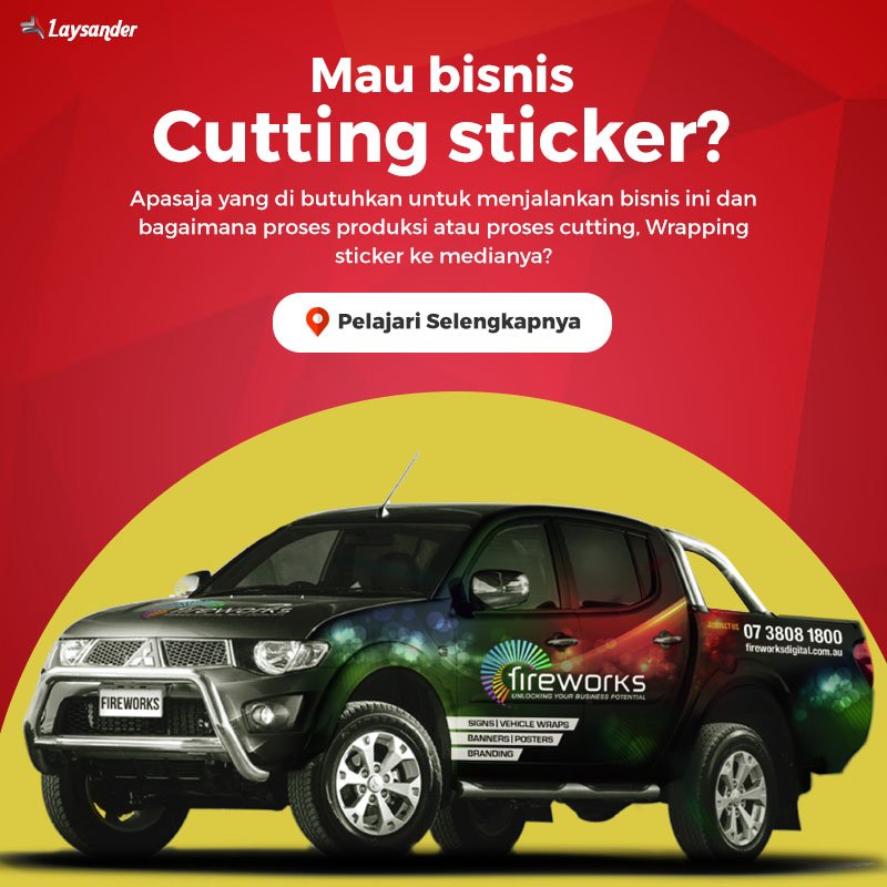 Mengapa bisnis cutting sticker banyak? karena untungnya besar. mau tau gimana caranya menjalankan usaha Cutting sticker dengan sukses? Simak selengkapnya
ow.ly/vWYQ30lBae8
#laysander #mesindigitalprinting #mesincuttingsticker #bisniscuttingsticker #cuttingsticker