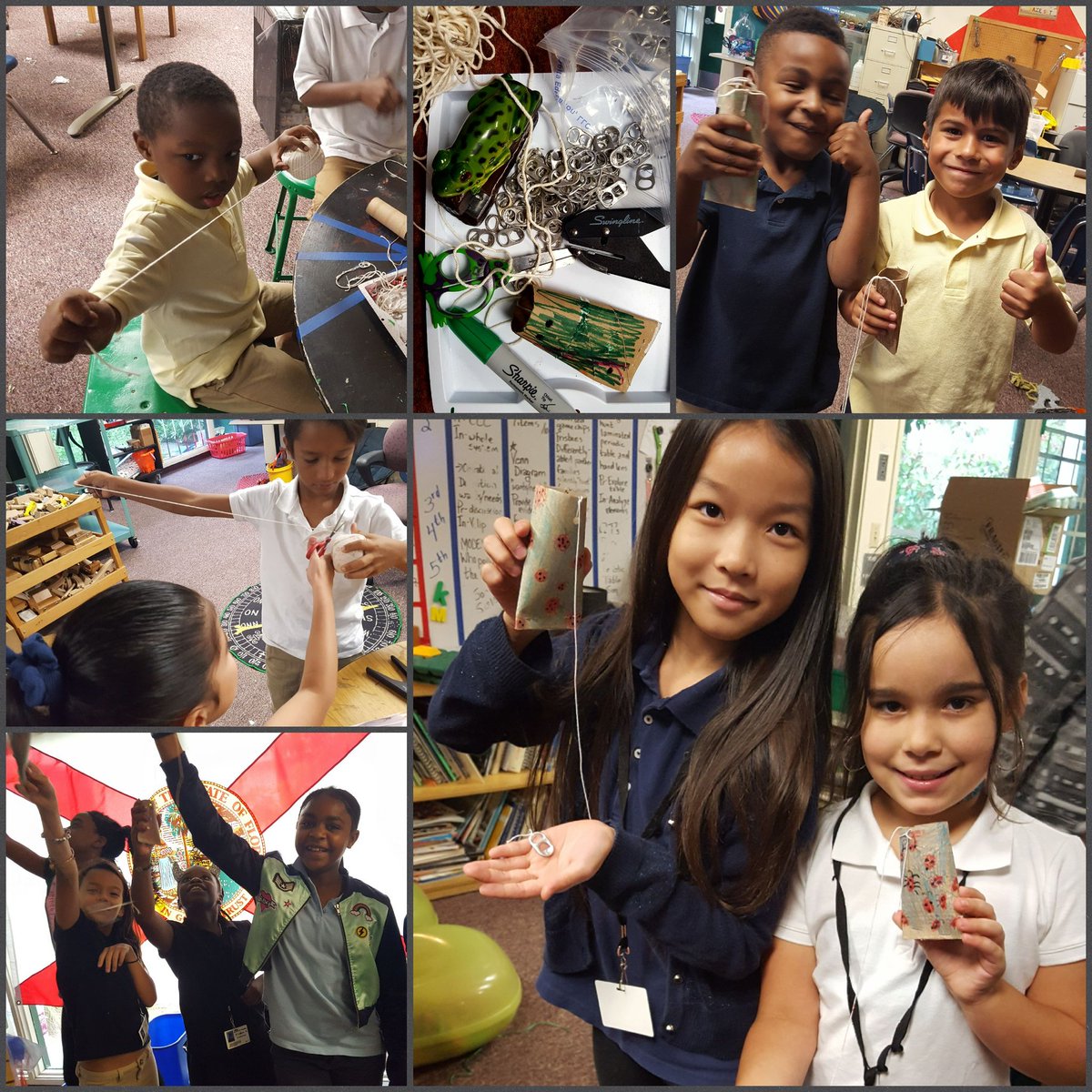 Stemskills...Why 'knot' practice our measuring and knots...Upcycling...tubes, tabs, & string ...5 step performance assessment..k-5th...creating a frog & fly game, or is it fish and minnow? Need help ask a friend...#happigoodness