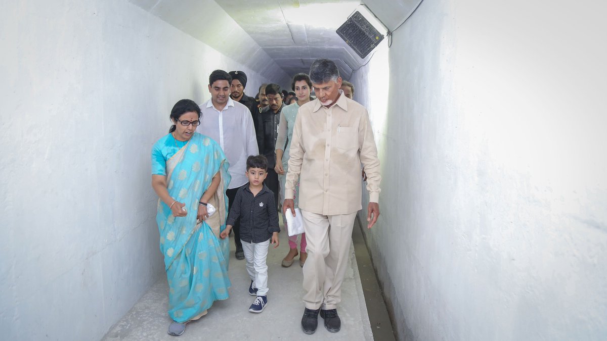 ncbn's tweet photo. నా జీవితంలో ఇవి మరువలేని క్షణాలు. పోలవరం ప్రాజెక్టులో అత్యంత కీలకమైన గ్యాలరీ మొత్తం నడిచాను. ఆ అనుభూతిని మాటల్లో చెప్పలేను. నాడు దీనికి నేనే శంకుస్థాపన చేశాను.. నేడు గ్యాలరీ వాక్ చేశాను. https://t.co/tJ1LZG8Sdx