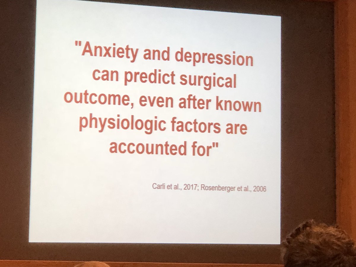 Which is why psychological support is a fundamental part of our ‘Get Set 4 Surgery’ prehab sessions 👍🏽@StGeorgesTrust @MacmillanSTG 
#holisticcare #mindandbody #improvingpatientcare #motivation #FitForSurgery @RCSNews