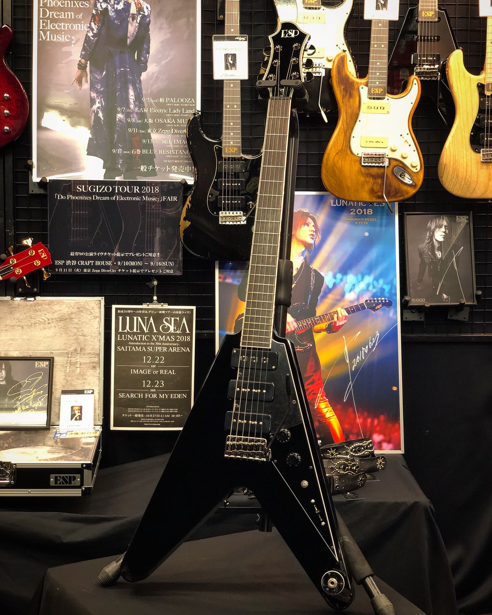 Esp Craft House Esp渋谷 Pa Twitter Sugizo Tour 2018 Do Phoenixes Dream Of Electronic Music Fair開催中 Esp Eclipse V Ix 入荷 ご来店お待ちしております Sugizo Espcrafthouse Espguitars Https T Co Pwnd6ndrnt Twitter