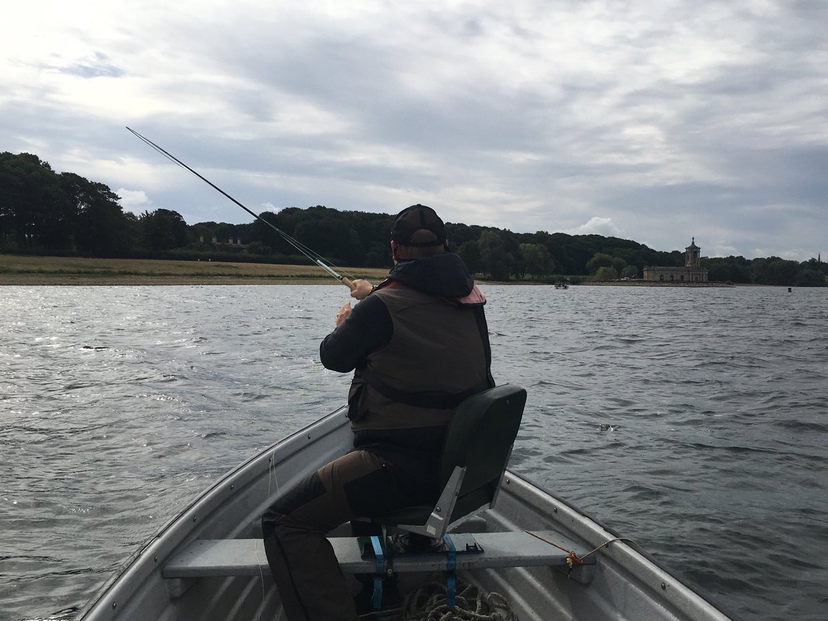 FliesFlash's tweet photo. Durham’s Alan Telford playing a Rutland Rainbow. #rainbowtrout #flyfishing #troutfishing #flashattackflies https://t.co/MxvHeGKsTN