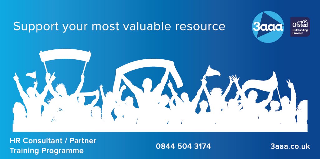 AppLevy's tweet image. Ensure you’re able to effectively support your most valuable resource with 3aaa’s HR training programme. To find out more, visit: buff.ly/2vVD5vE