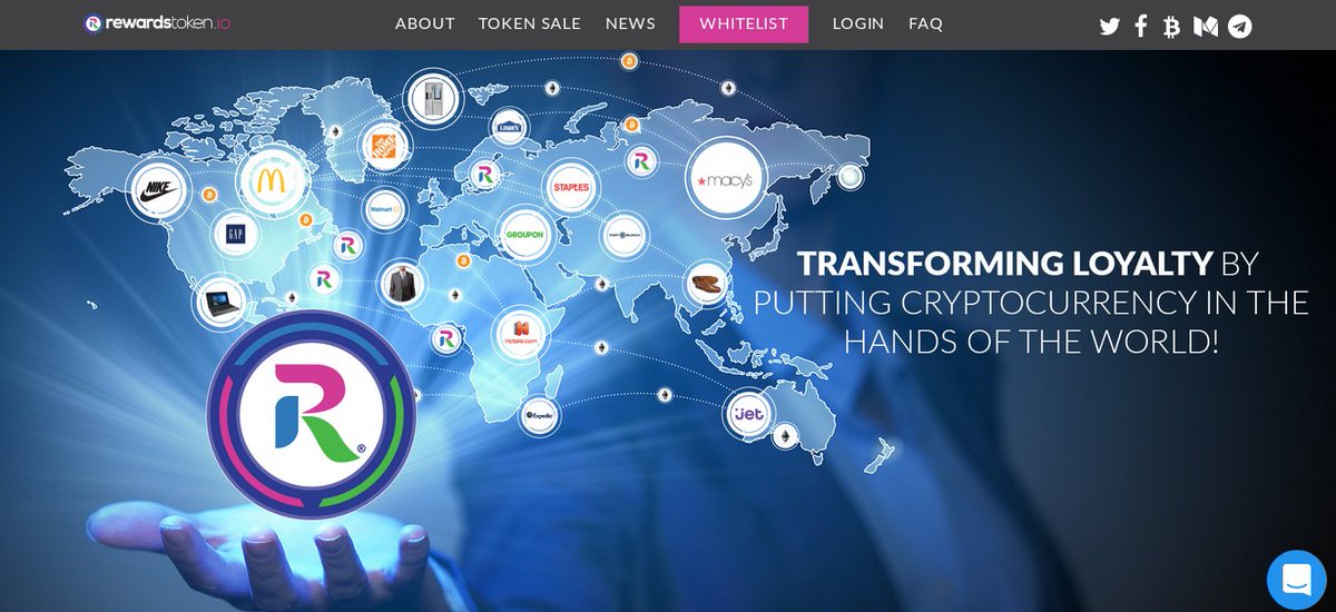 Rewards Token (#RWRD) ICO. Review by <a href="/cryptmix/">cryptmix</a> 
Transforming Loyalty By Putting Cryptocurrency
cryptmix.org/en/rewards-tok…