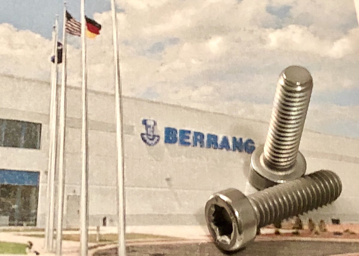 BerrangNA's tweet photo. Don’t #tamper with this #screw. The Tamper Evidence Screw can and will ensure the safety of your #components. #TeamSouthCarolina @Tesla @elonmusk @Proterra_Inc https://t.co/vYPJQuLhqv