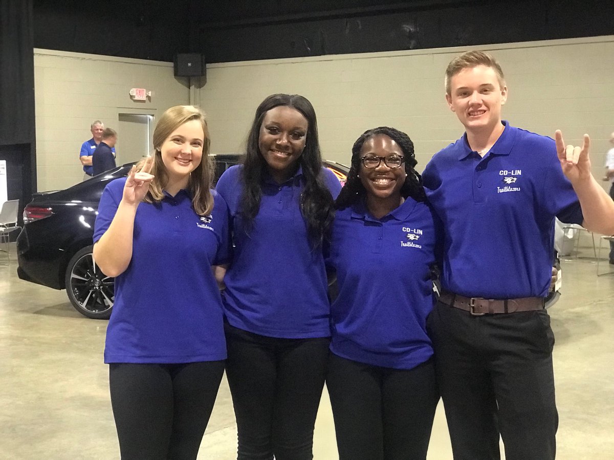 CoLinRecruiter's tweet photo. The Co-Lin Trailblazers are excited to be assisting with Reality World today and tomorrow at the Lincoln County Civic Center! #RepresentCL https://t.co/lt23H4B2qT