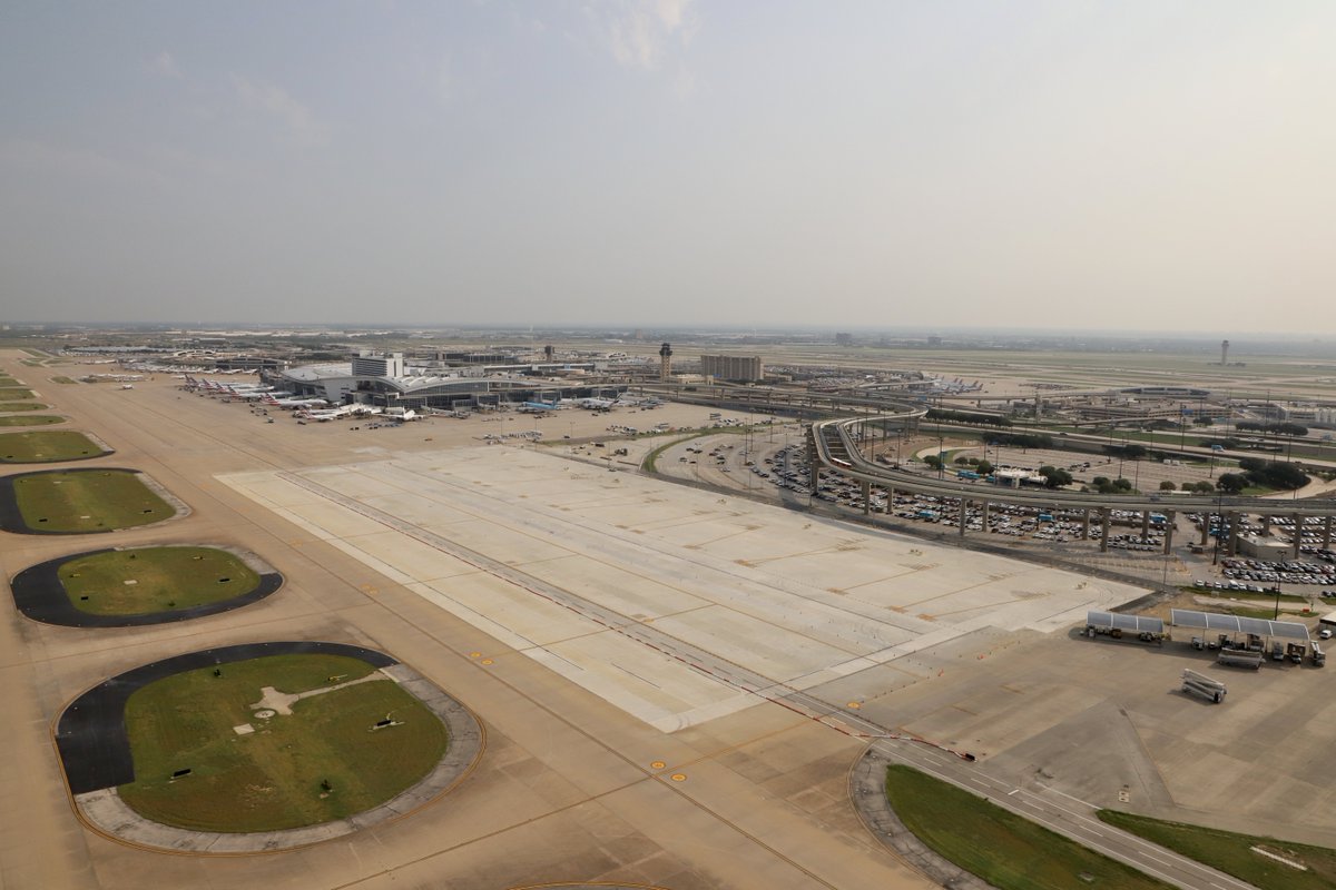 DFW Airport on Twitter "Now stretching beyond Terminal D is our newly