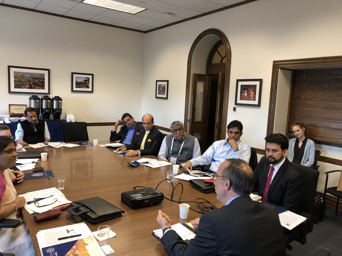 batraRidhika's tweet photo. Starting the DC indulgence with India US defence relations briefing by Mr Bob Scher at Georgetown university https://t.co/43cE1HN6V8