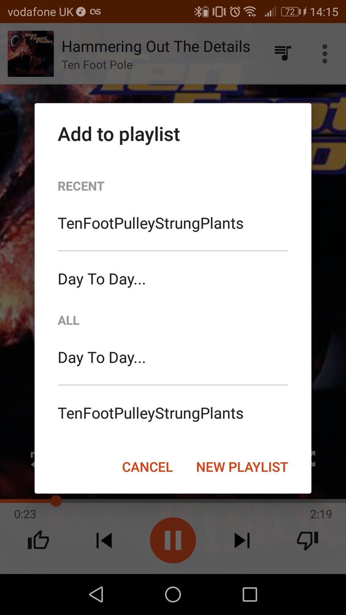 MF has been quiet recently but I do have some stuff coming so don't fret! In the mean time, here is why I should never name even my own private playlists... @TenFootPoleBand <a href="/PulleyMatters/">Pulley</a> <a href="/StrungOut/">Strung Out</a> and <a href="/implantsband/">IMPLANTS</a> - great! TenFootPulleyStrungPlants however, sound terrifying!