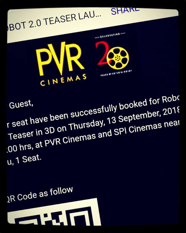 mr_odiapua's tweet image. #2point0 @akshaykumar @rajinikanth Teaser of #robot2point0 in 3d. Super excited to watch @_PVRCinemas