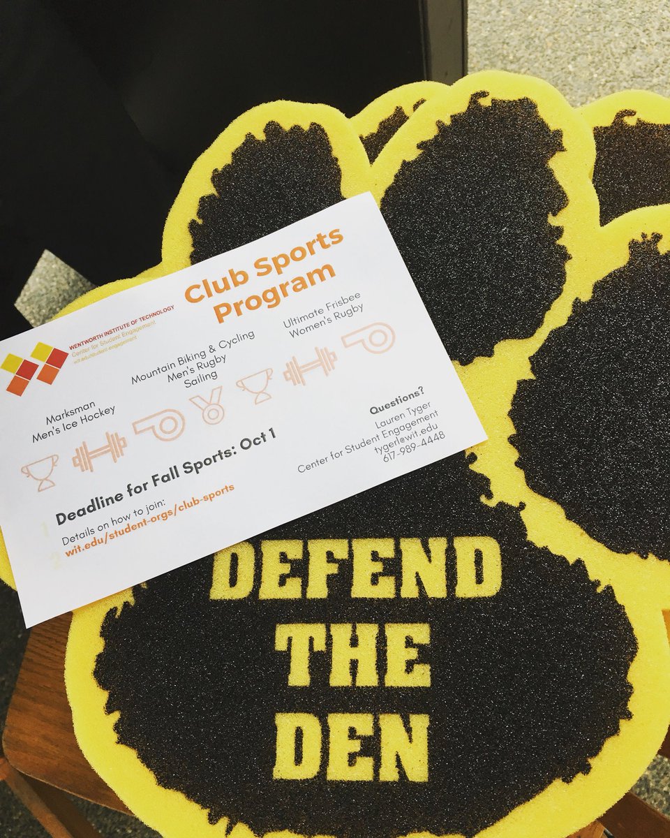 WITLeopard's tweet photo. Cake upstairs and Club sports outside at the Leopards booth?! Looks like an awesome #wentworthwednesday #defendtheden #WITInvolvementFair https://t.co/mguuI8Z8Ai