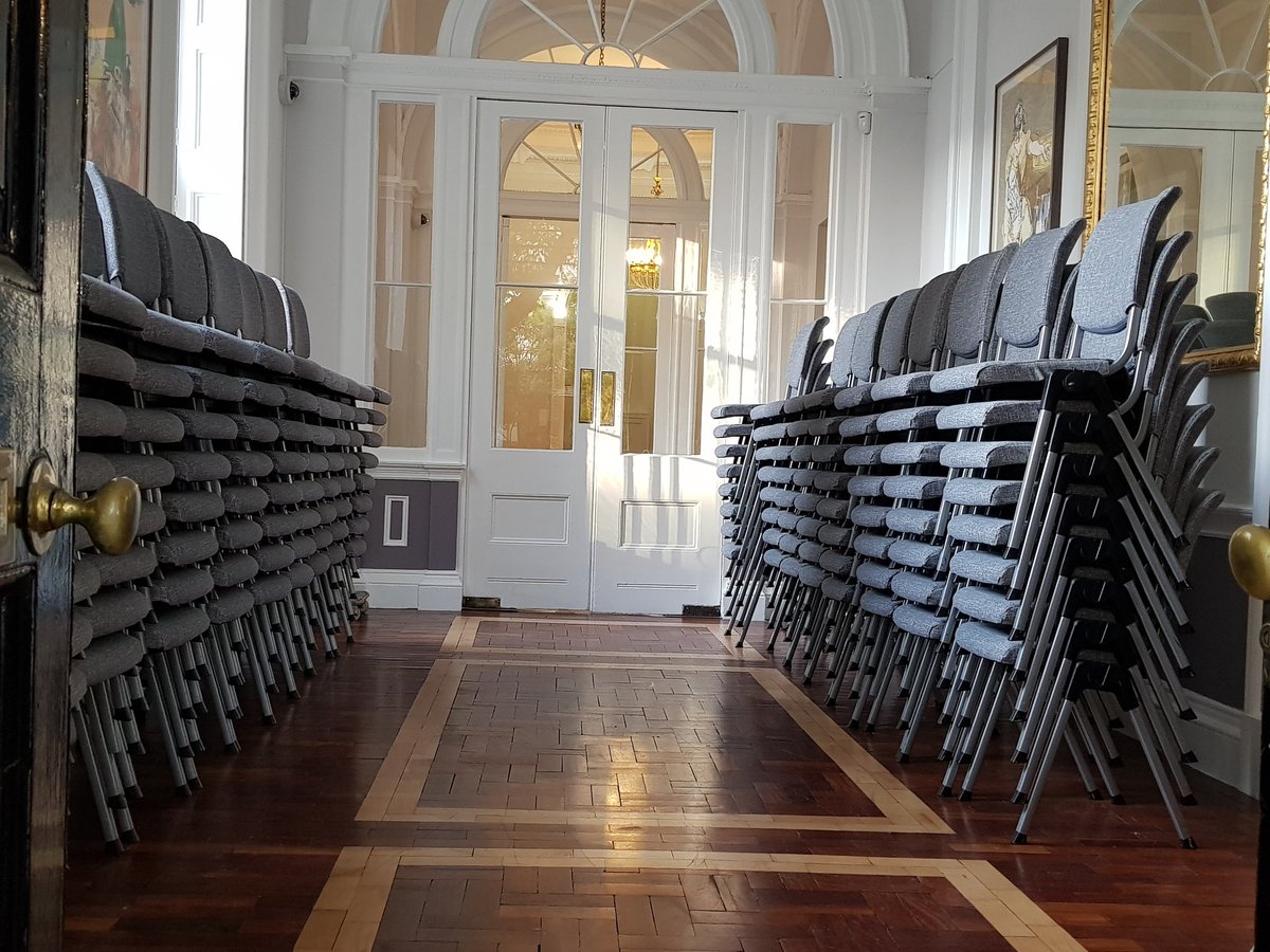 ukmastercraft's tweet photo. we work with businesses across the #NorthWest and wider #UK to help give them attractive, comfortable #furniture and #interiors.
We have recently carried out our #upholstery services at #TheBritishAcademy in #London. Where are craftsmen #reupholstered over 150 #HagOfficeChairs https://t.co/SXJfVrEtF1