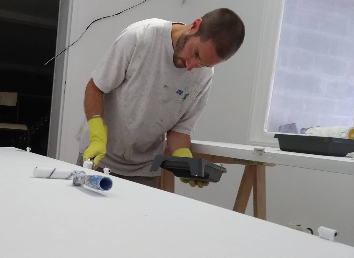 On ne perd pas le rythme sur le chantier du BricoLAb ! 😉