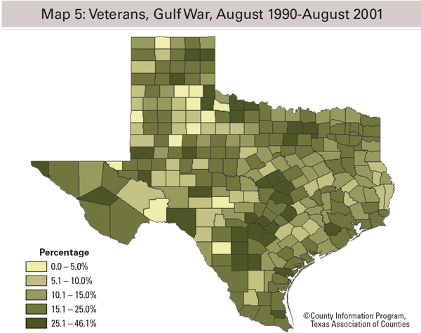 TexasCounties's tweet photo. Where are our veterans? It depends on which veterans you're looking for. https://t.co/W5UtB3W7BG #txvets #Veterans https://t.co/r2YbJ4b83r