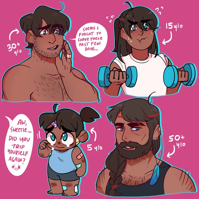 don't mind me just dropping some self-indulgent oc draws 