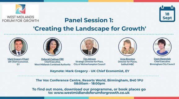 UKCentralComms's tweet photo. Creating the Landscape for Growth at @MoversShakersUK #WMFFG next Tuesday with @annebrereton and @WestMids_CA https://t.co/ydJjEHz5rZ