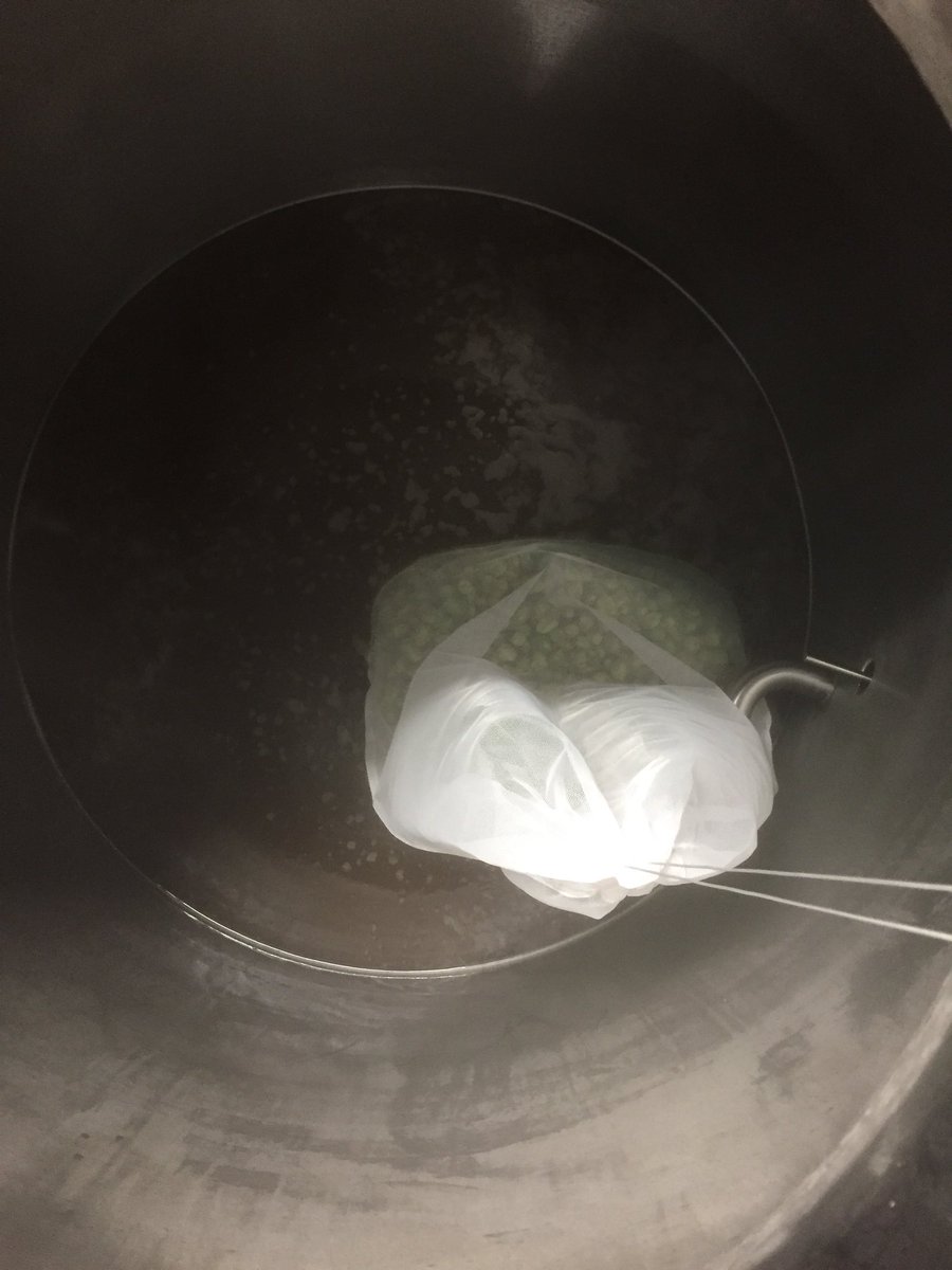 We love hops!  Especially locally grown and freshly harvested. #keepitlocal #brewday #maine #CraftBeer