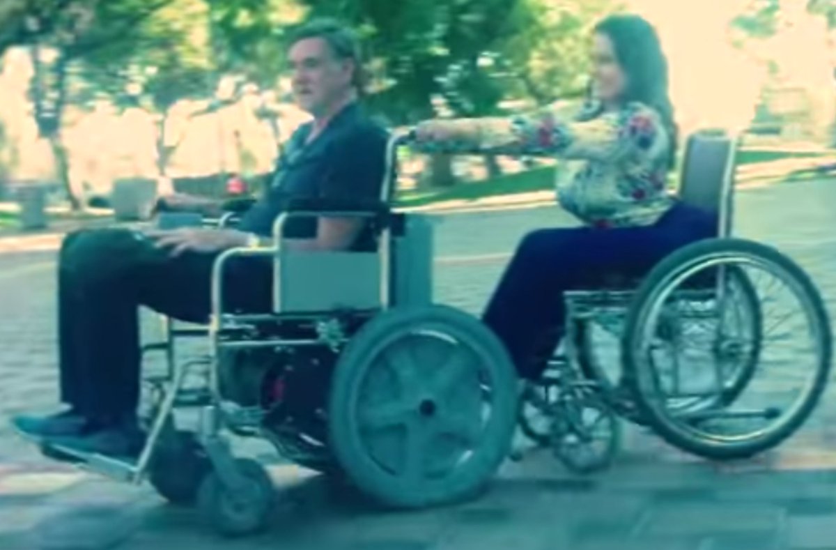 Geeky, power chair factoid: In the new John Callahan bio-pic, they took a 2017 chromed, grey-painted 21st Century Bounder Classic and made it look like a circa 1970s E&amp;J 3P.... If only 3Ps were so fast and reliable!