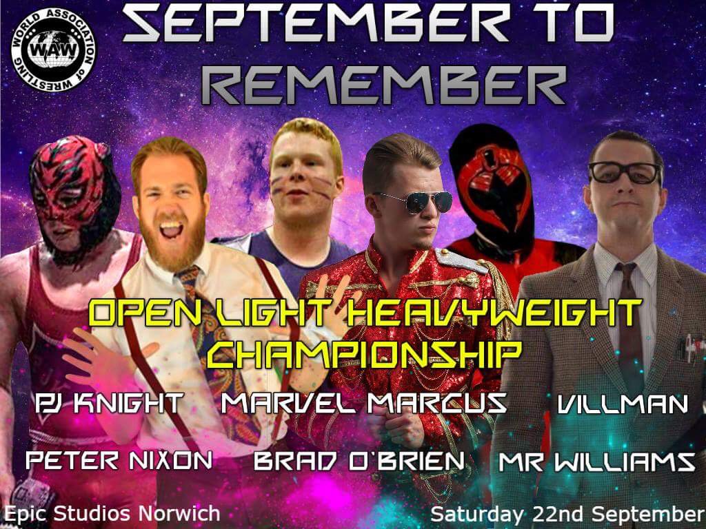 <a href="/WAW_UK/">World Association of Wrestling</a> September to Remember!