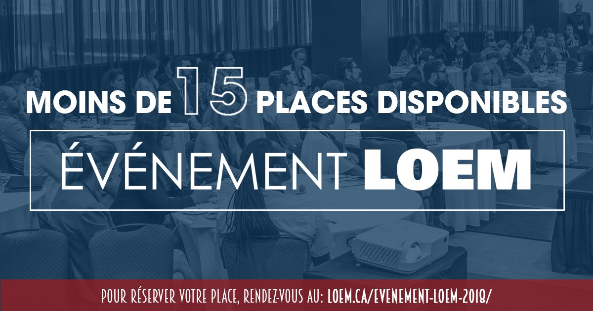 LOEMsolutions's tweet photo. L'Événement LOEM a atteint son record d'inscriptions cette année. Serez-vous parmi les privilégiés qui assisteront à cette expérience? 
.
Inscrivez-vous rapidement: https://t.co/FHWiusbG78
.
#événement #événementloem2018 #customerexperience #centredecontactclient #solutions https://t.co/qAL39gOs5T