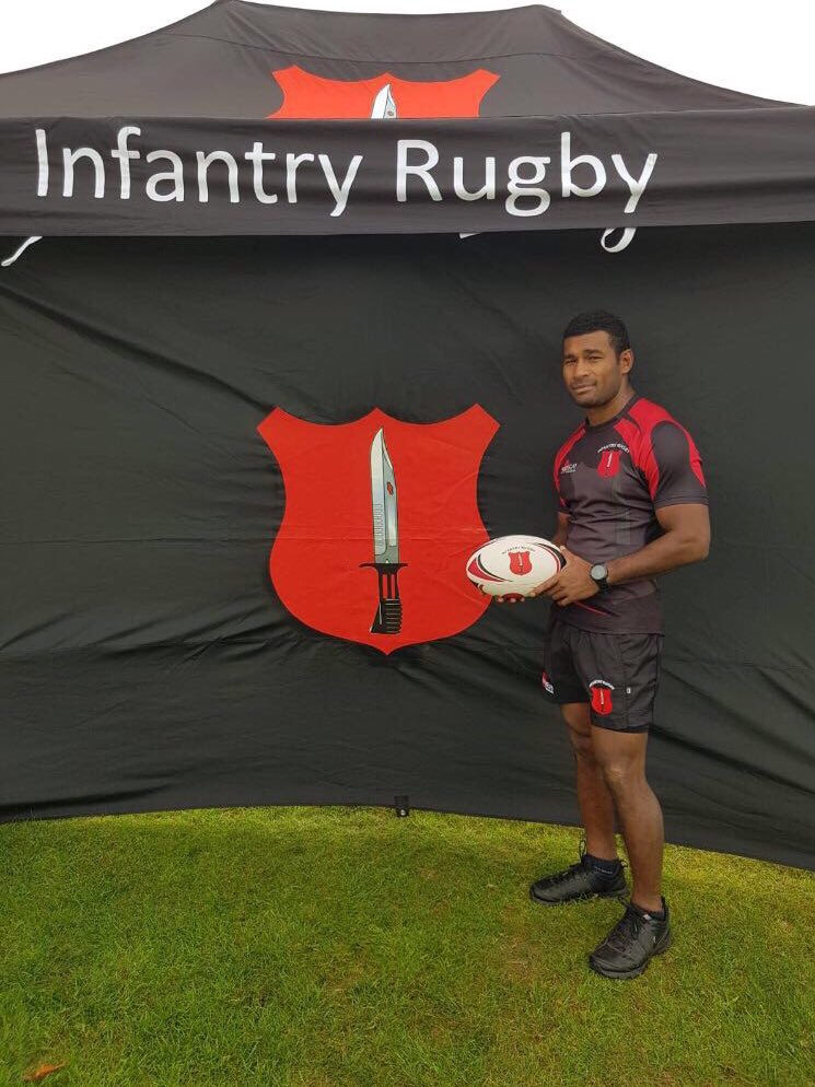 Congratulations to three Royal Irishmen selected to represent @InfantryRugby this season. Cpl Clive van Rensburg, Cpl Dovi Soqosoqo and Ranger Regan Wilkinson.