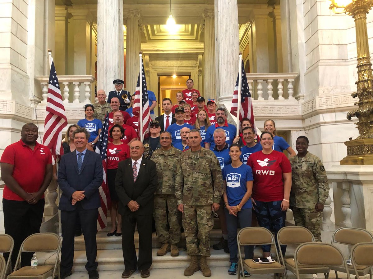 Yesterday we commemorated the 17th anniversary of 9/11. I was honored to participate in the start of the Old Glory Relay, a 62 day journey that carries one flag across 24 states with the help of thousands of hands.