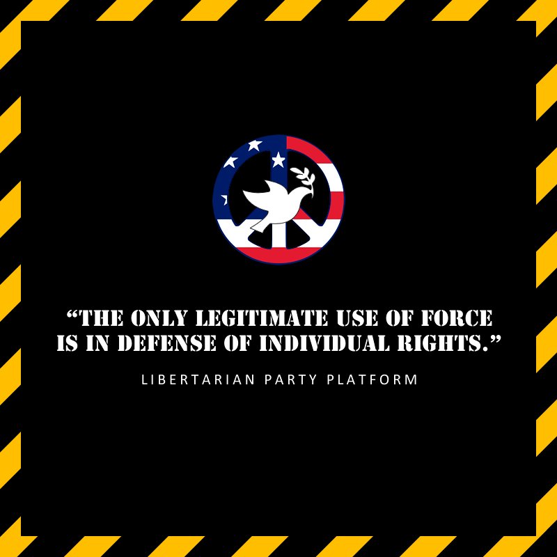 MaryRuwart's tweet image. Libertarians take the #NonAggression principle that most people implicitly follow in their interactions with other individuals -- and then apply it to group actions, including government actions, as well. #libertarian