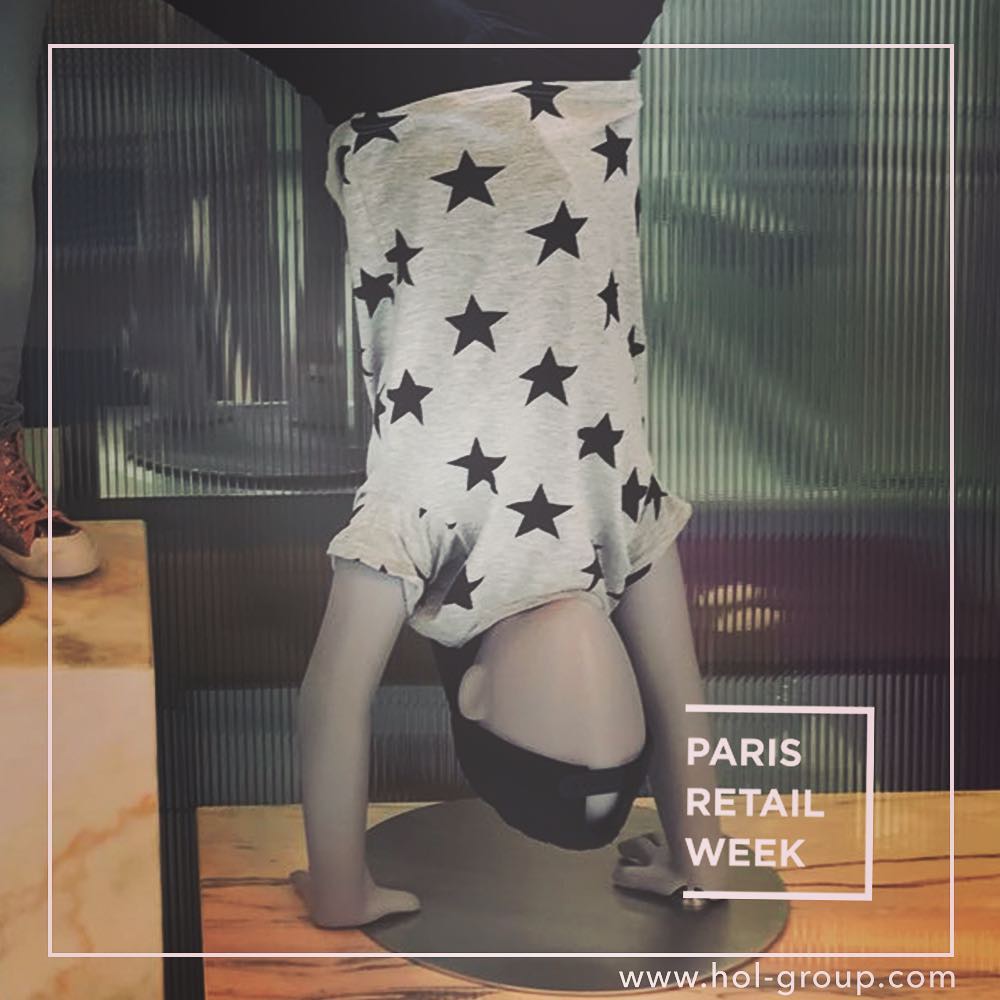 It’s the third and final day of #ParisRetailweek. There is still time to visit us on stand H054. #theholway #cartwheels #mannequins