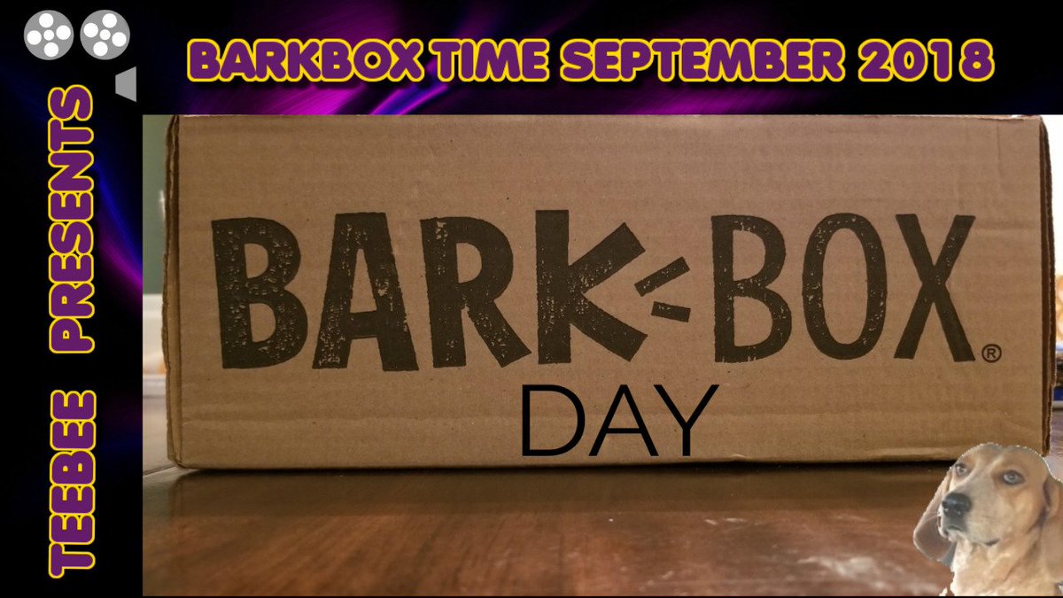 dogfatherteebee's tweet photo. It is #BarkboxDay time again! An awesome mail order program for your furry family members. Thinking of signing up for @barkbox then use our referral code. Tammy and Sadie love this service! Watch the video here >>> https://t.co/TuxJiAPFaR
#BarkBox #BarkBoxTime #MrTeebee https://t.co/VEdhIVqRfZ