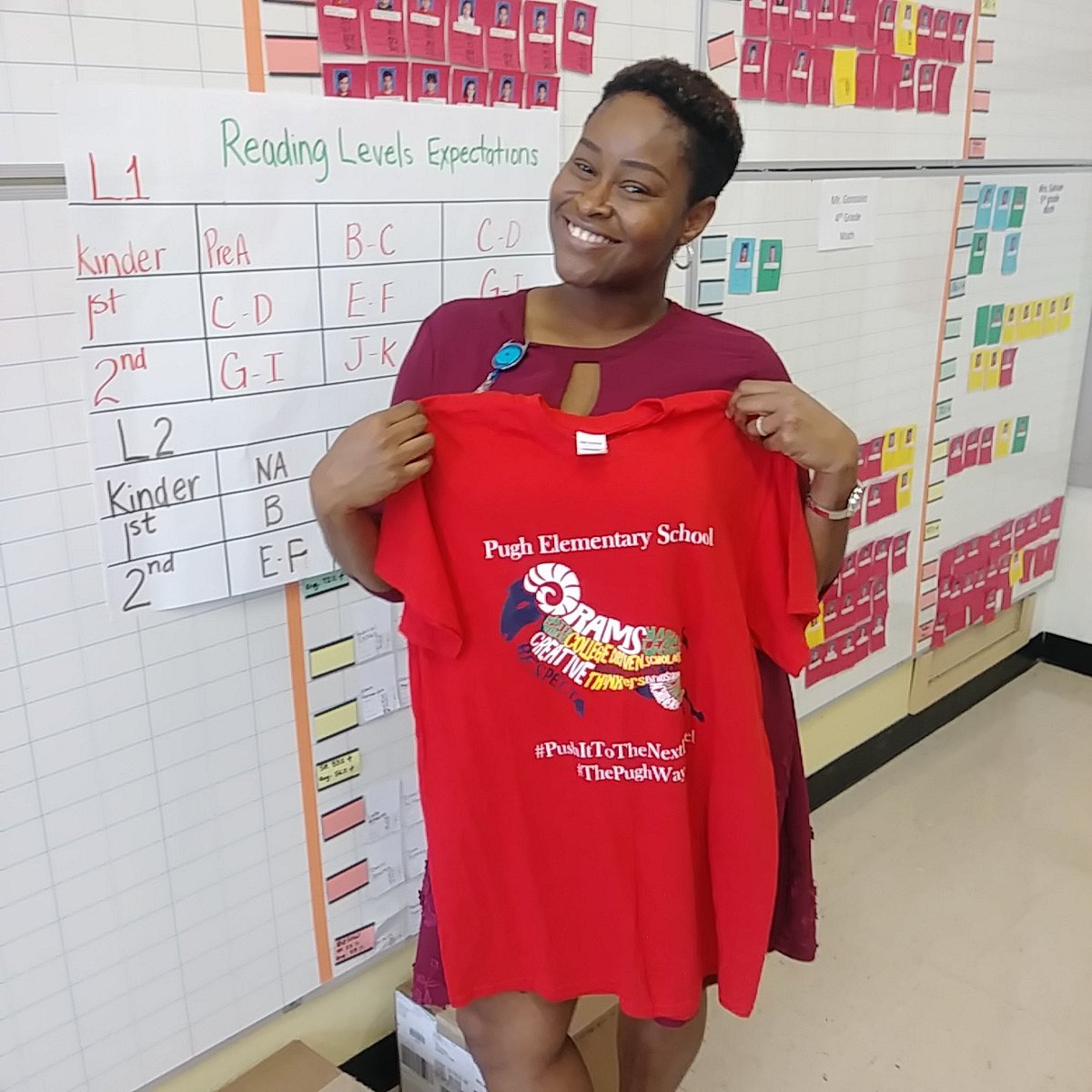 NnadiDiaries's tweet image. Wow, @Pugh_ES making me feel like family! This job just keeps getting more and more fun (and useful!) 🙂 Thank You @jasonldavila @ortizteach @MsCMontoya #ThePughWay #PushItToTheNextLevel  #TeamHISD #DDIinAction #DataRichYear