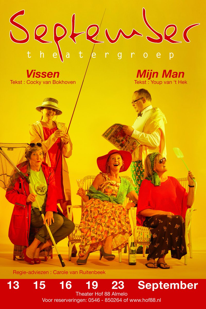 ⁦<a href="/Hof88/">Theater Hof 88</a>⁩ morgen première, er zijn nog kaarten beschikbaar via hof88.nl