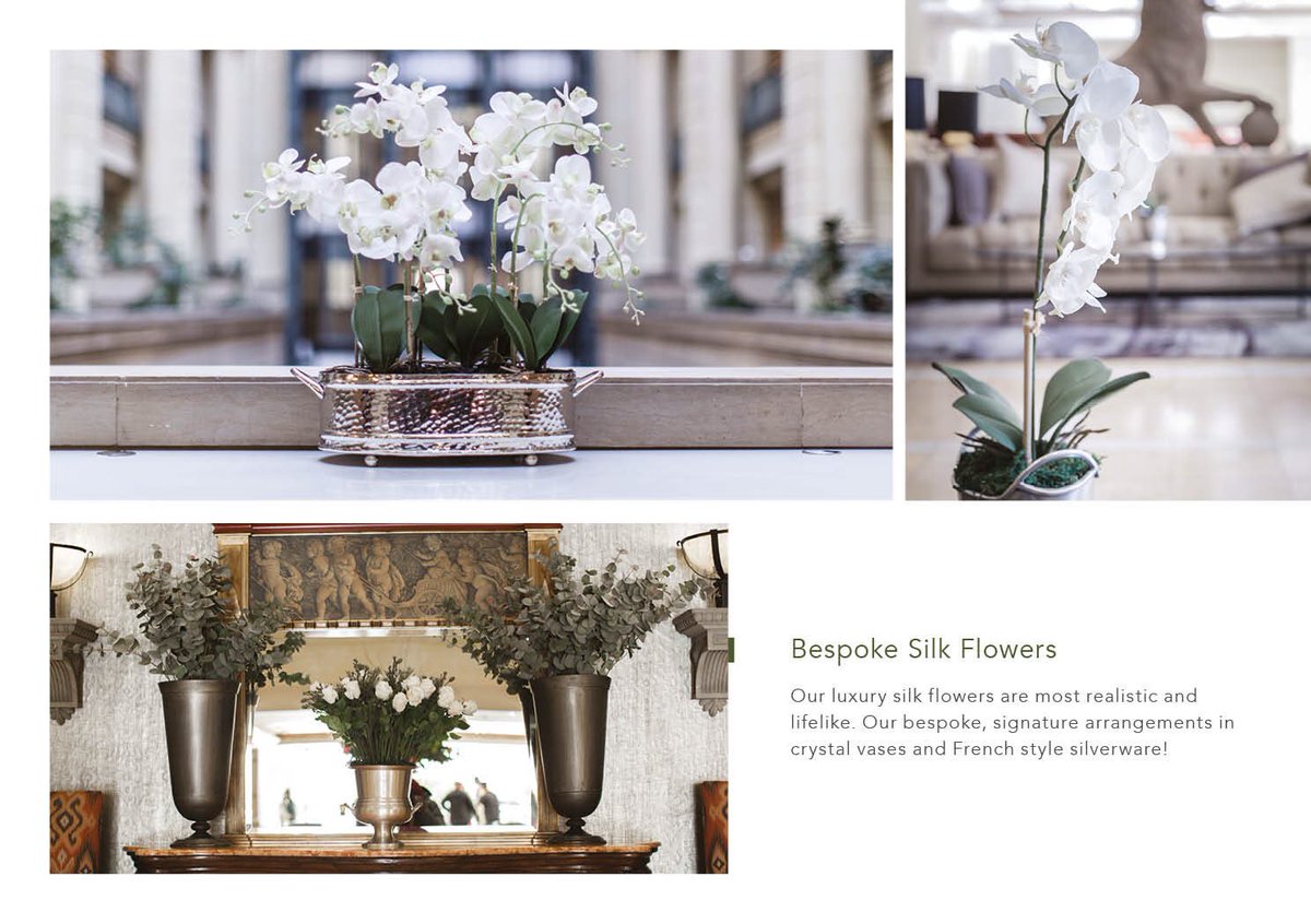 TEATREEANDCO's tweet photo. Bespoke Silk Flowers in select French style silverware.

#teatreeandco #silkflowers #french #silverware #artificialflowers #beautifyingspaces #globalbrand #interiordesign #interiores #spaces #hotel #hospitality #leisure #luxurylifestyle https://t.co/WTwXNhFbkT