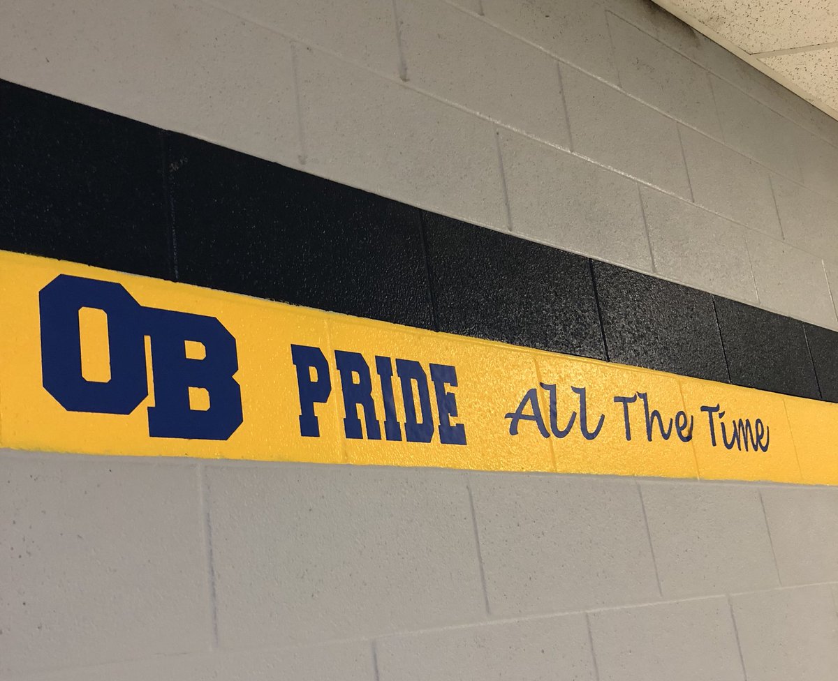 OBHSQuistors's tweet photo. These walls talk!  Happy Wednesday, everybody!  #OBPrideAllTheTime https://t.co/3MgxL4YcAc