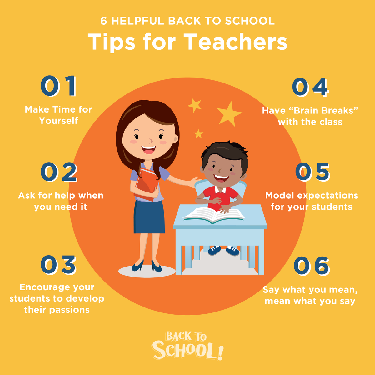 humanus's tweet photo. Teachers! While settling into this new school year, we thought we’d share with you some #tips and reminders to help make this year a successful one! We hope it’s as amazing as you are! #BacktoSchool #Teachers #Humanus https://t.co/VBVchm3hBZ