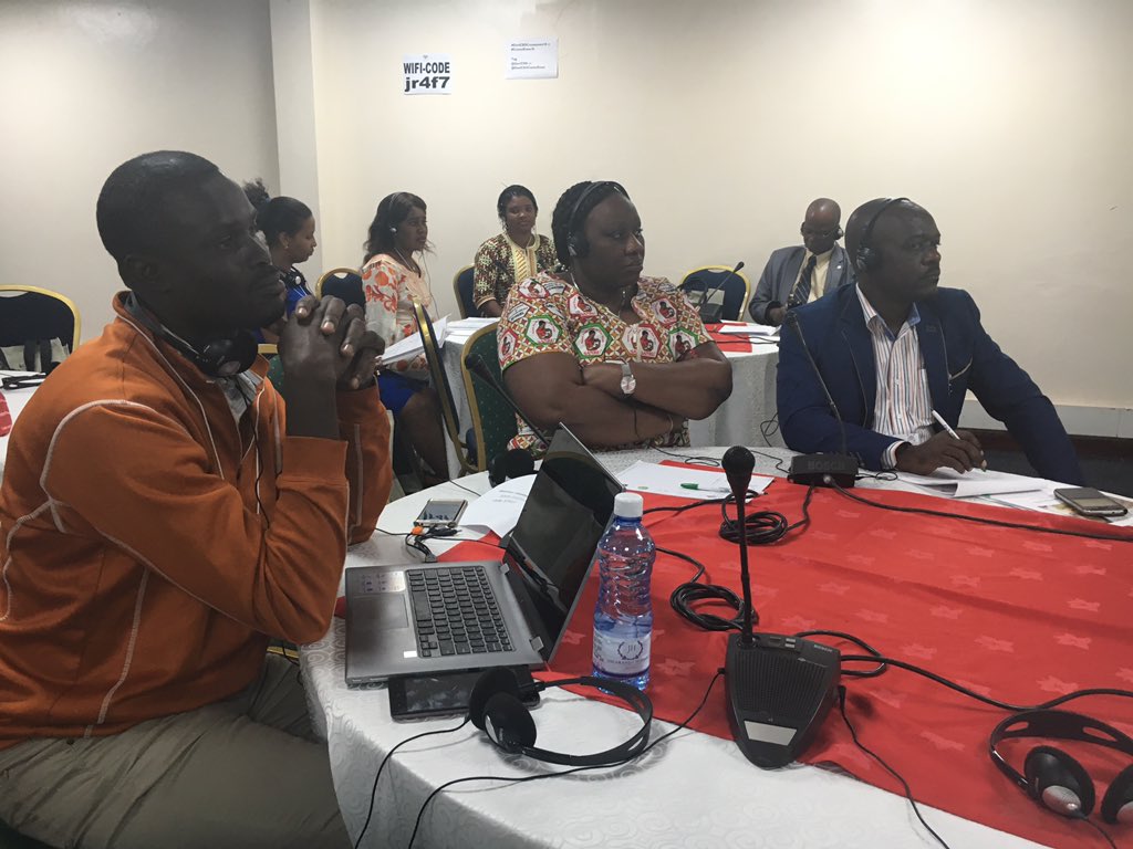 GaviCSO's tweet photo. La COMAMA en RDC est en train d'installer des reseaux de parlementaires au niveau local, en miroir du niveau national. Belle initiative👍🏽👍🏽👍🏽 #conneXions18 
#gavicsoconnexions #oafress #gavicso https://t.co/LvbvtSrhCi