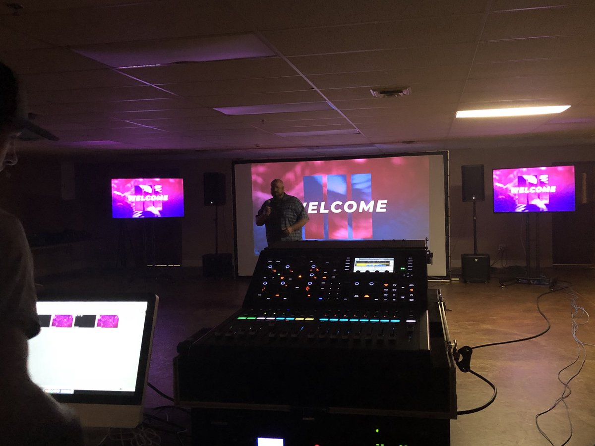 GeradStrong's tweet photo. Final prep for the launch of Bethel Church - Kadoka today! We are excited to be a part of a great community as our 4th location opens Sunday! @cmnetwork https://t.co/VOPqsKrega