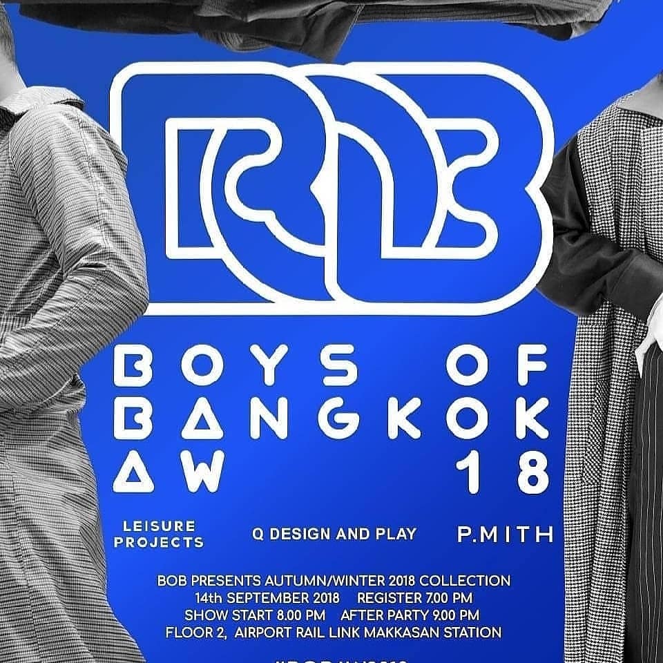 Foxy_Third's tweet photo. แจ้งงานค่ะ: เติร์ทจะไปร่วมงาน BOB Boysofbangkok Presents Autumn/Winter 2018 Collection Show
14 ก.ย. 61 เวลา 19.00–21.00 น.
ชั้น 2 Airport Link มักกะสัน
#BOBAW2018 #BOYSOFBANGKOK
#third #tanyoov #foxy_third
#model #artemisagency
#TheFaceMenThailand2 https://t.co/O4Zp4tnOmy