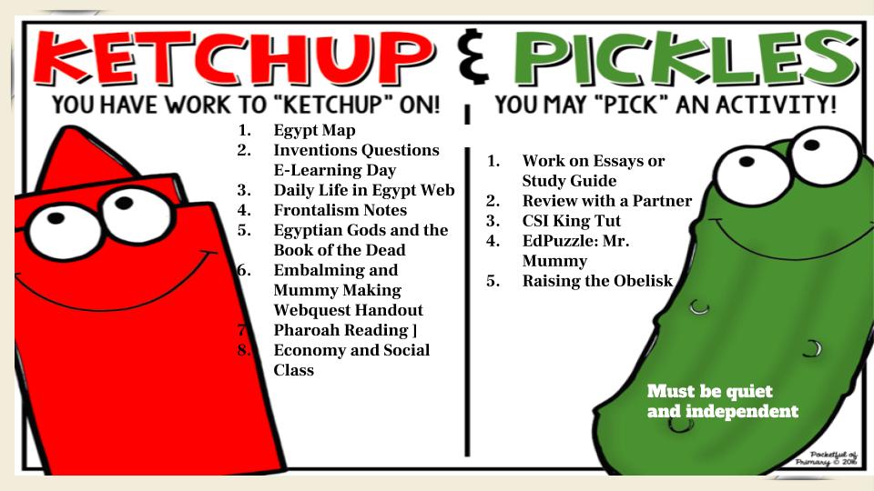 Kelly_Bonifield's tweet photo. Ketchup/Pickle Days are one of my favorite ways to get 1:1 or small group time with students that may need additional help while providing extension activities to challenge to the rest of the class. https://t.co/RxBkLa4Fcp