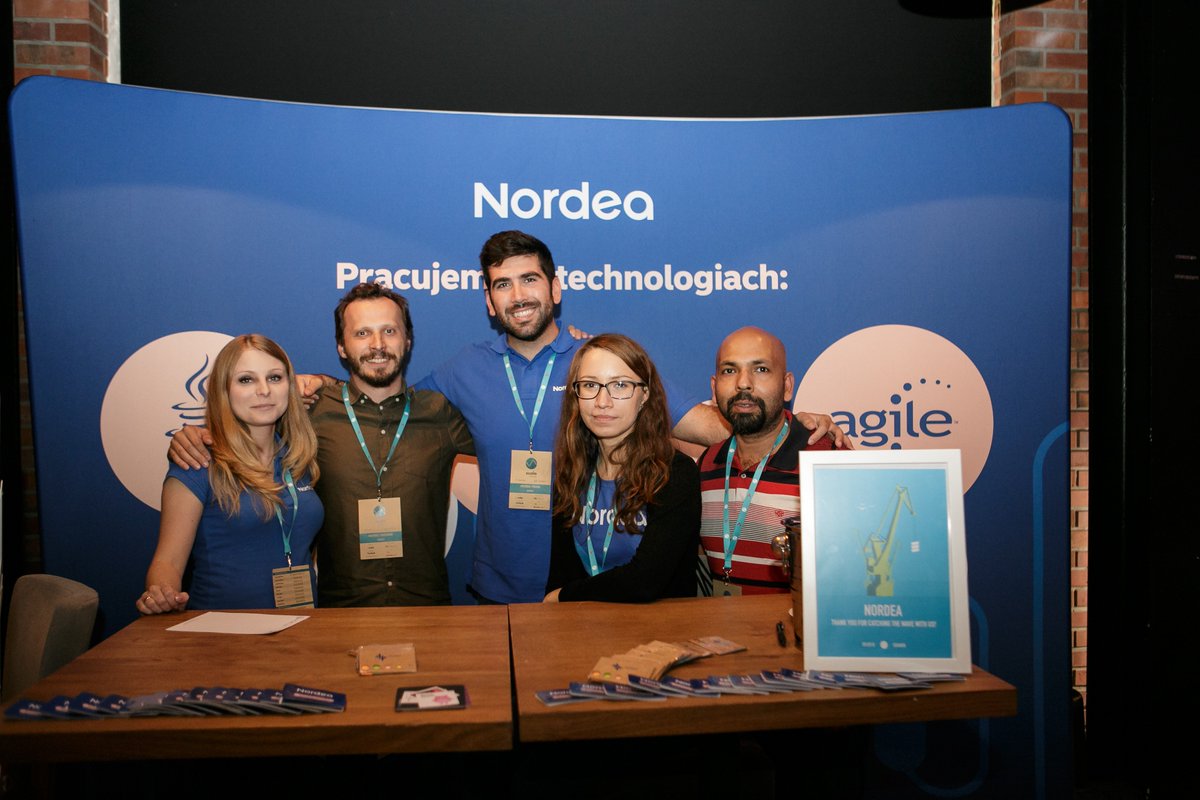 Thank you <a href="/Nordea/">Nordea</a> for becoming our Silver Sponsor and being with us during this year's edition :)

#scala #functionalprogramming #catchthewave
