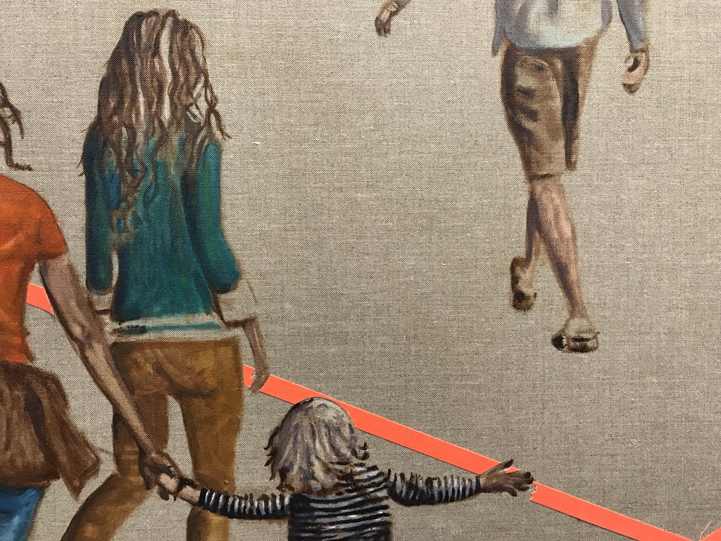 AndreaColtman's tweet photo. #wip #detail #upscaling #painting #oil #linen #psychogeography #interstice #nonplace #repetition #londonartist @KoppelProject #thehive
26 Holborn Viaduct EC1A 2AT ๐๐ป
was in Summer Residency Exhibition now relocated to #studio next door!
โจ
#koppelproject #insitu #studiowall https://t.co/pZMasnWufS