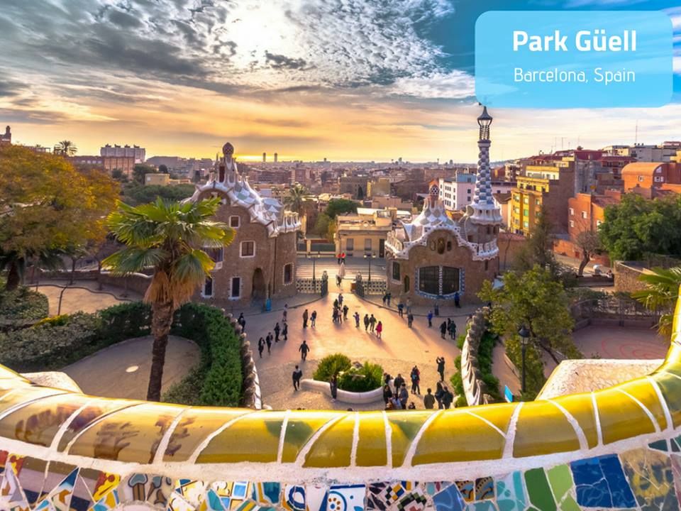 BlissTravelSrvc's tweet image. This enchanting Barcelona locale is Park Güell, a public park network composed of gardens and architecturally unique elements. 480-725-8837 #blisstravelservice #barcelonavacation #spainvacation