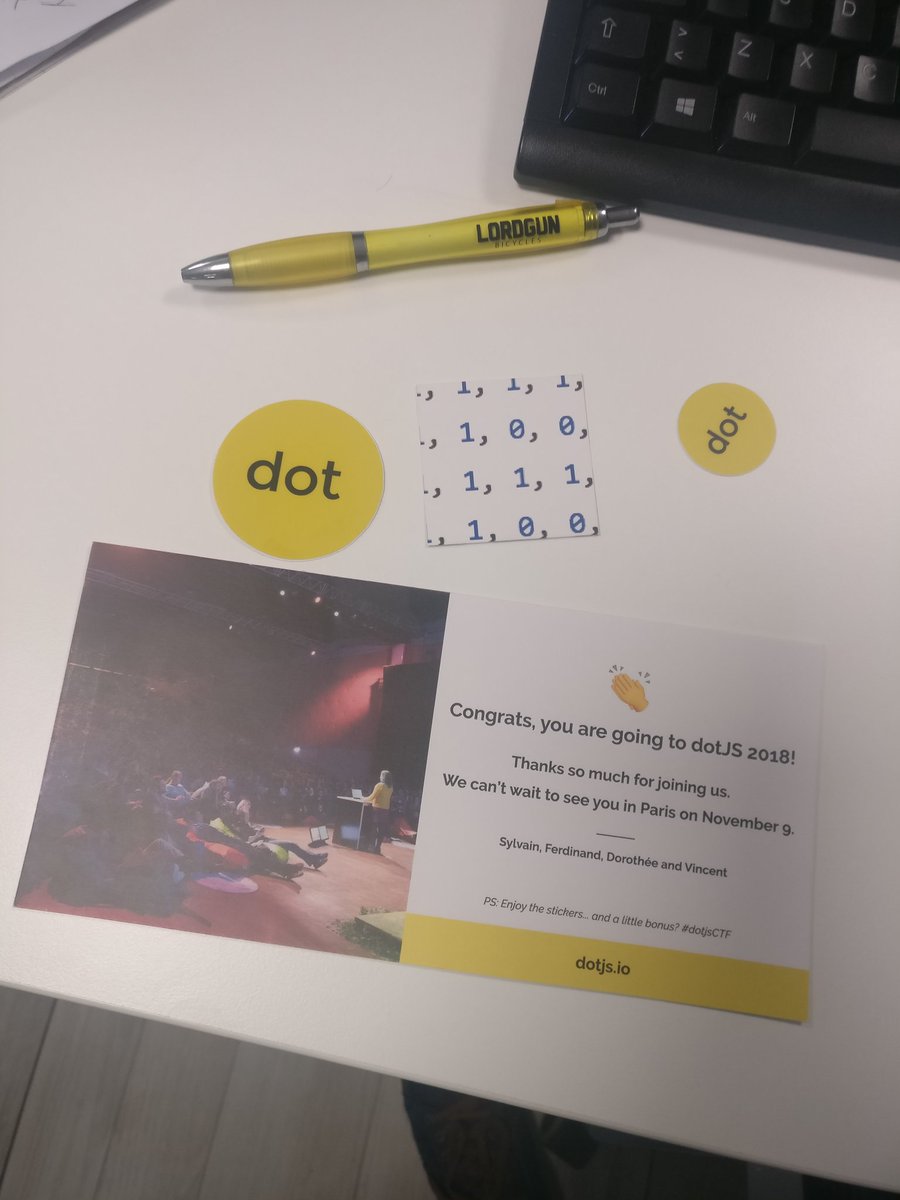 Twittefer's tweet photo. #dotjsCTF @Lordgunbicycles trying to solve @dotJS 's puzzle https://t.co/yAGdgAe8Xa