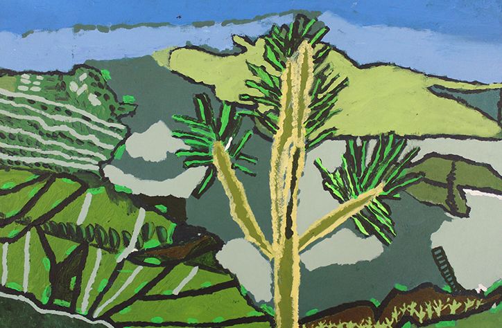 itsnicethat's tweet photo. Artist Martin Sloss on art as therapy, and how arts organisation @Project_Ability inspired his passion for painting > https://t.co/P07OgSQLRk https://t.co/mvdIWnPgdV
