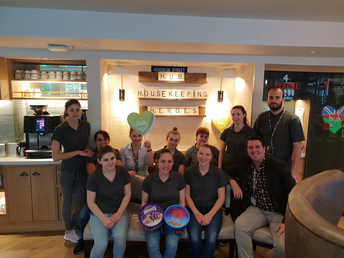 The true stars of hub Goodge Street, keep up the great work team #housekeepingappreciationweek <a href="/SDEBDD/">simon ewins</a> @CheethamPi <a href="/LauraEvans81/">Laura EvansWrobleski</a> <a href="/Andruta90/">Andreea A</a> <a href="/FcCrea/">Francesco Crea</a>