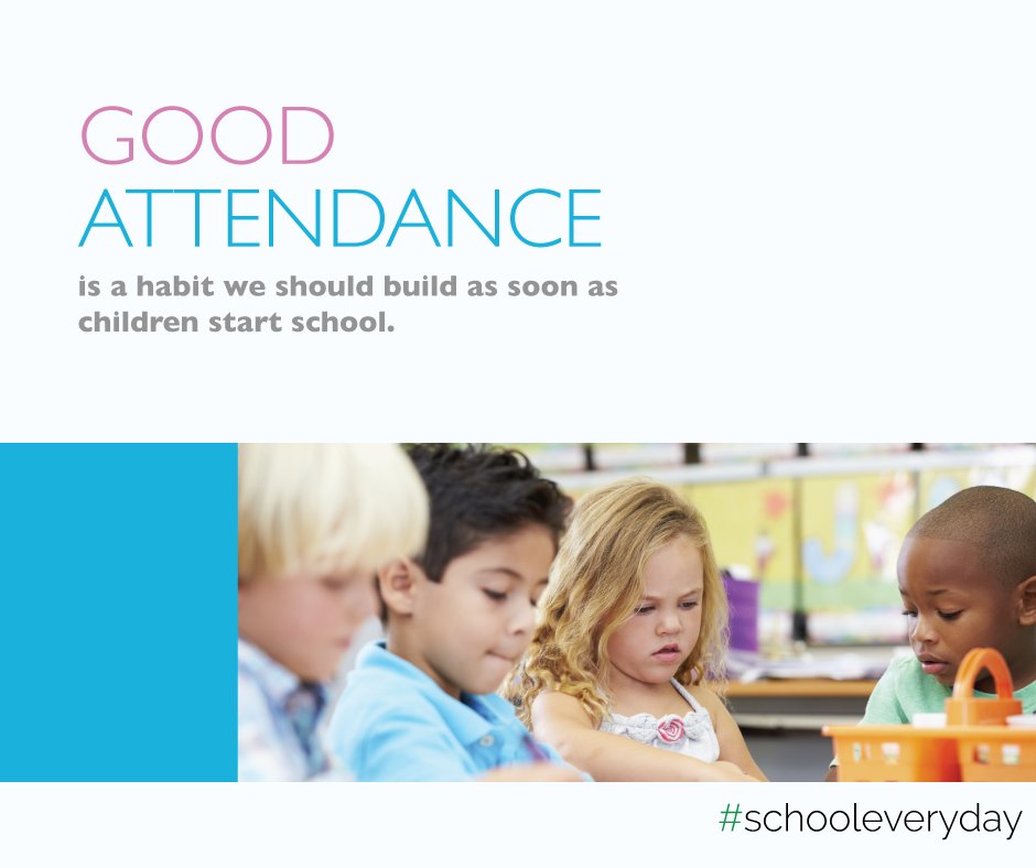 GeneseeISD's tweet photo. Important Reminder! Kids who miss too much school in PreK &amp; Kindergarten are less likely to be @readingby3rd https://t.co/tggS1OJ0Xi Attend Today Achieve Tomorrow #schooleveryday https://t.co/4xpOFWYnV5