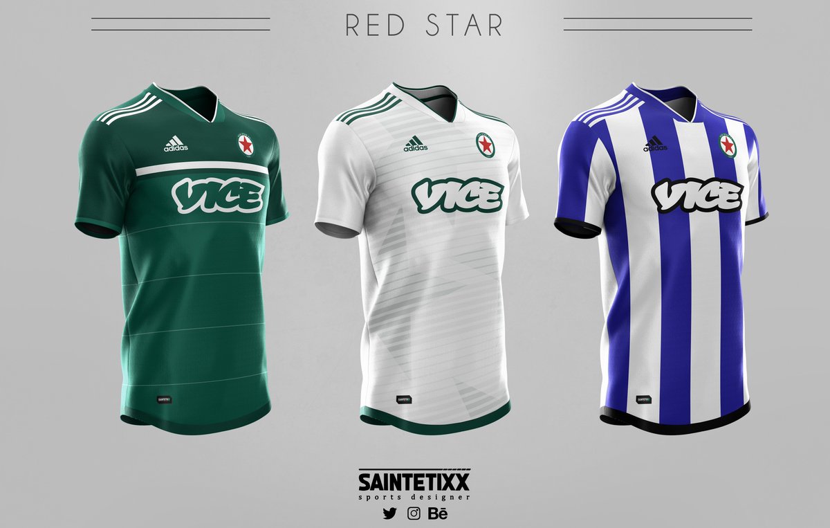 maillot red star
