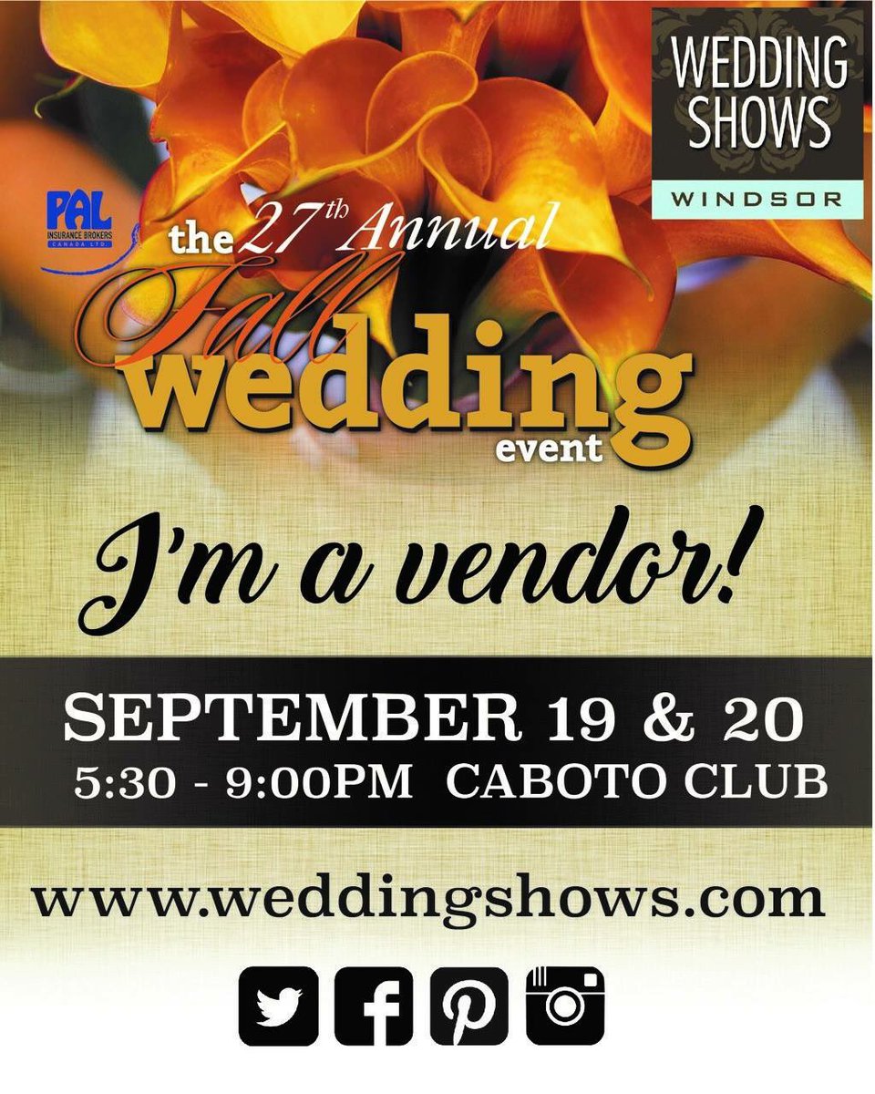 We are excited to announce we will be attending Wedding Shows Windsor event next week! 
Come visit us in Room 1, Booth 48s! 🙋‍♂️🙋‍♀️🎉
Where: Caboto Club
When: September 19 & 20, 5:30-9:00pm

#WeddingShow #Weddings #PersonalizedSigns #BachelorParty #BacheloretteGifts