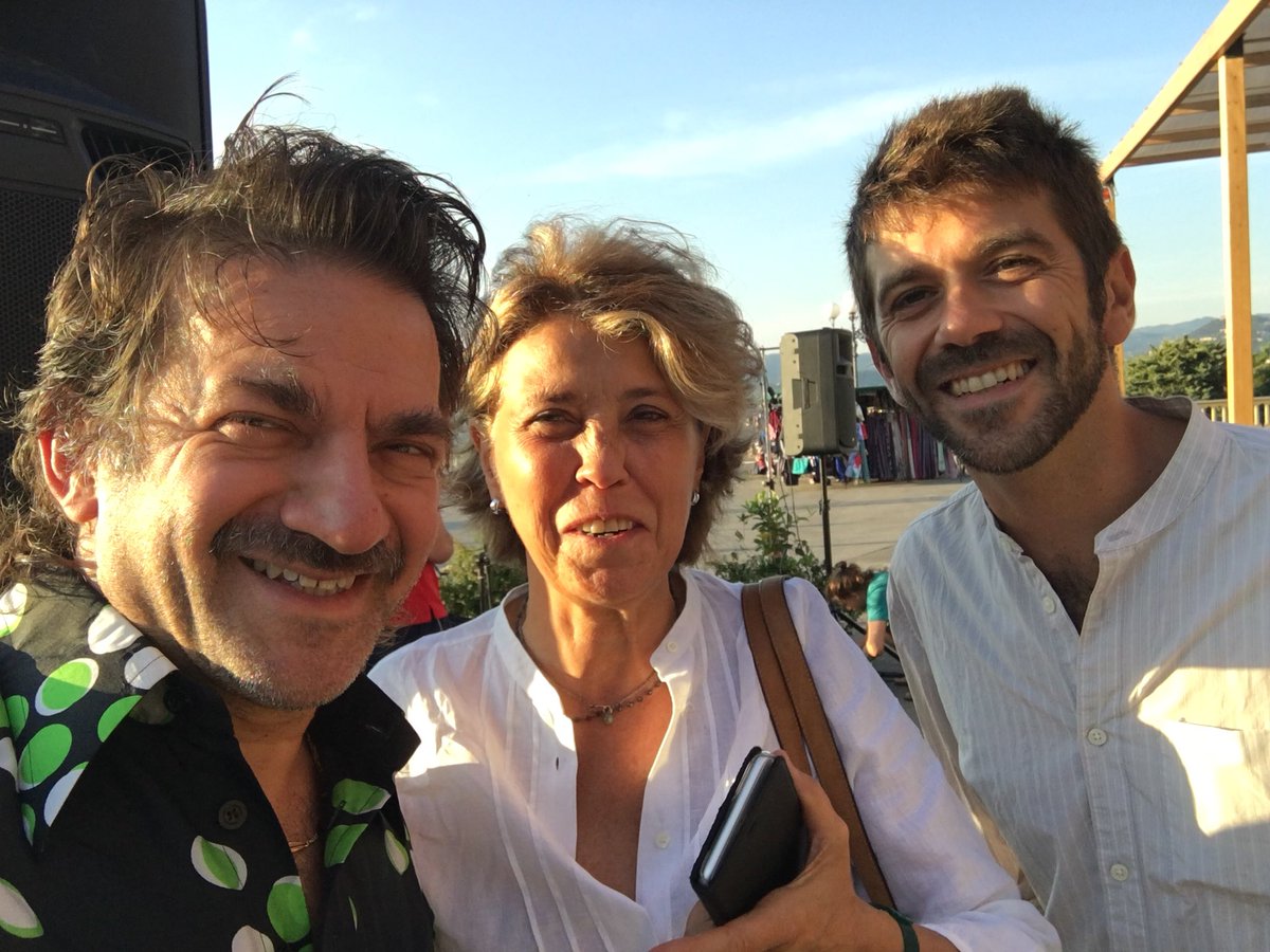 peppevoltarelli's tweet photo. un bell’incontro con Lu Colombo e Marco Poggiolesi a Firenze per la presentazione di #Multifilter @SquilibriEditor https://t.co/2Z21uvSIBw