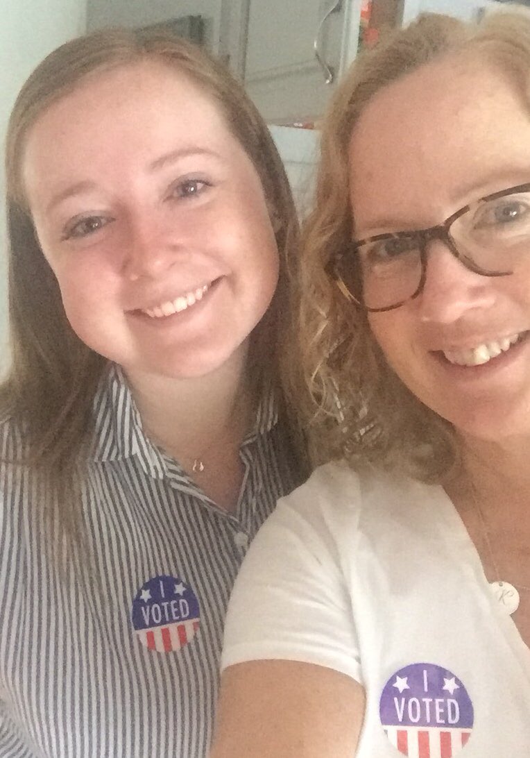 I voted. My daughter voted. How about you??
#teachersvote #ptu958